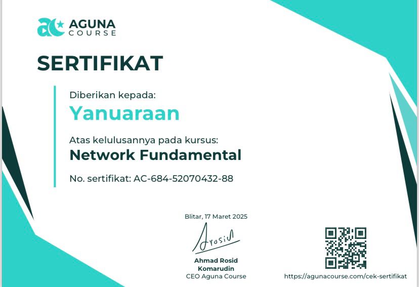 Certificate 1